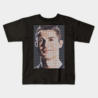 Mozaic of Cristiano Ronaldo Kids T-Shirt